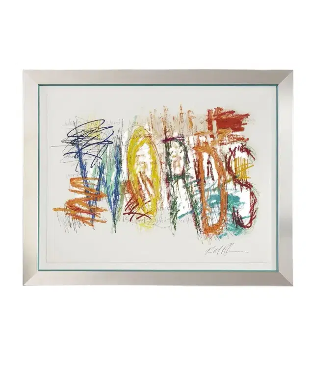 RFA Fine Art "Mark My Word 4" Giclee on Paper Wall Art