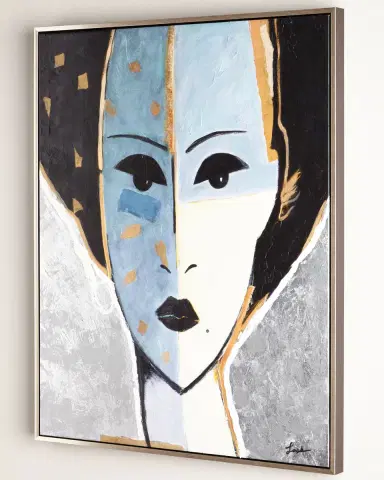 RFA Fine Art "Madame X Blue" Giclee on Canvas Wall Art | Thumbnail 2