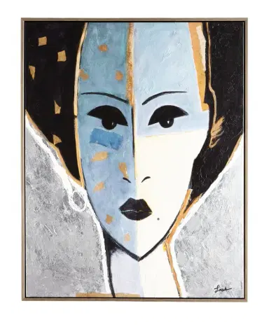 RFA Fine Art "Madame X Blue" Giclee on Canvas Wall Art | Thumbnail 1
