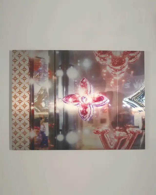 RFA Fine Art "Las Vegas Louis Vuitton Window Reflection I" Giclee Wall Art by Andrea Hillebrand
