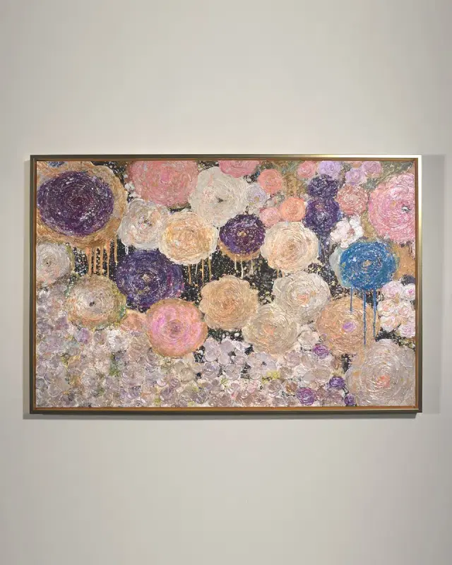 RFA Fine Art "English Garden" Giclee Wall Art by Lenore Gimpert