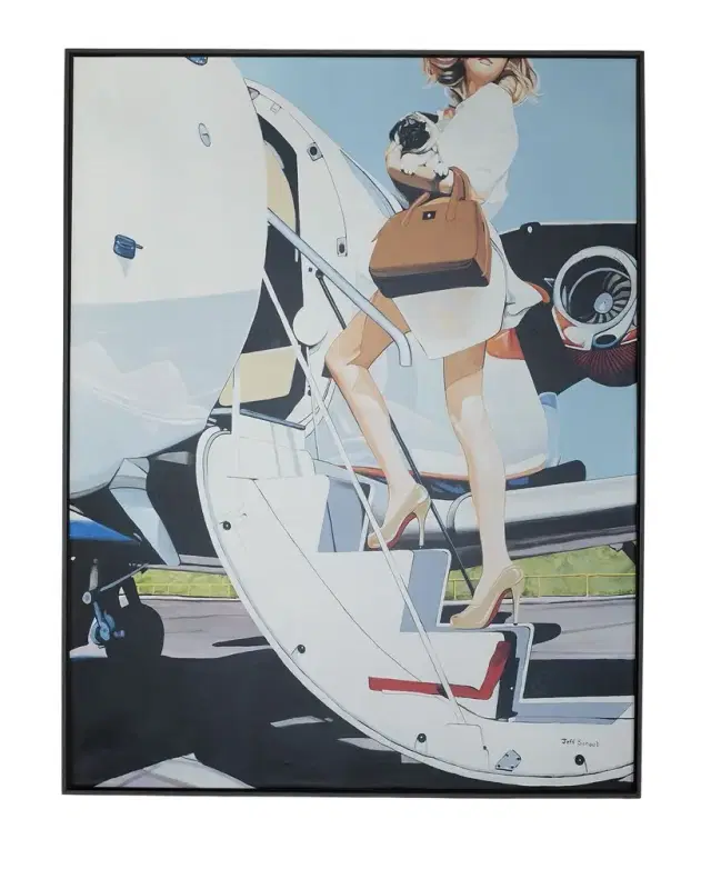 RFA Fine Art "Jet Setter" Giclee Canvas Art by Jeff Schaub