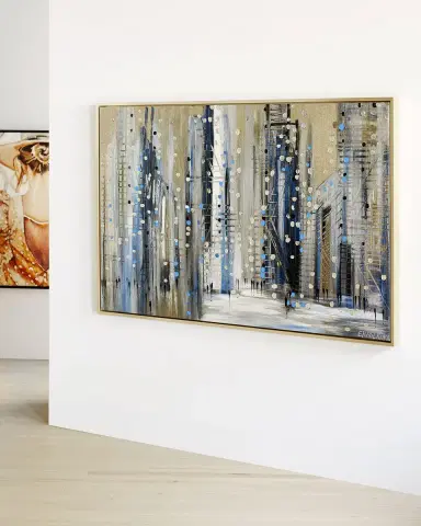 RFA Fine Art "Silver Night" Giclee Canvas Art by Ekaterina Ermilkina | Thumbnail 3