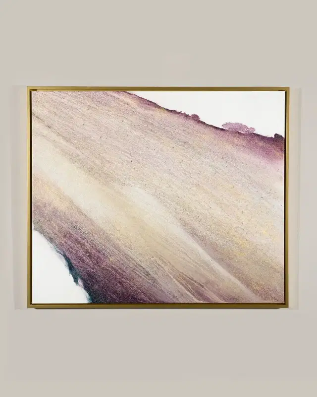 RFA Fine Art "Amethyst and Gold" Giclee Canvas Art by Lisa Cuscuna