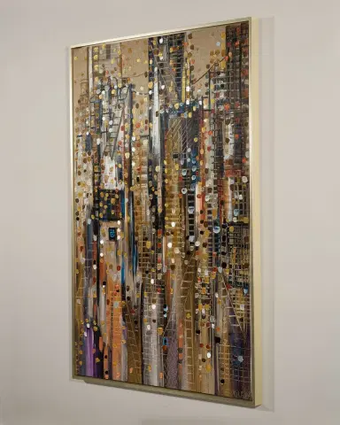 RFA Fine Art "Golden Rain" Giclee Canvas Art by Ekaterina Ermilkina | Thumbnail 2