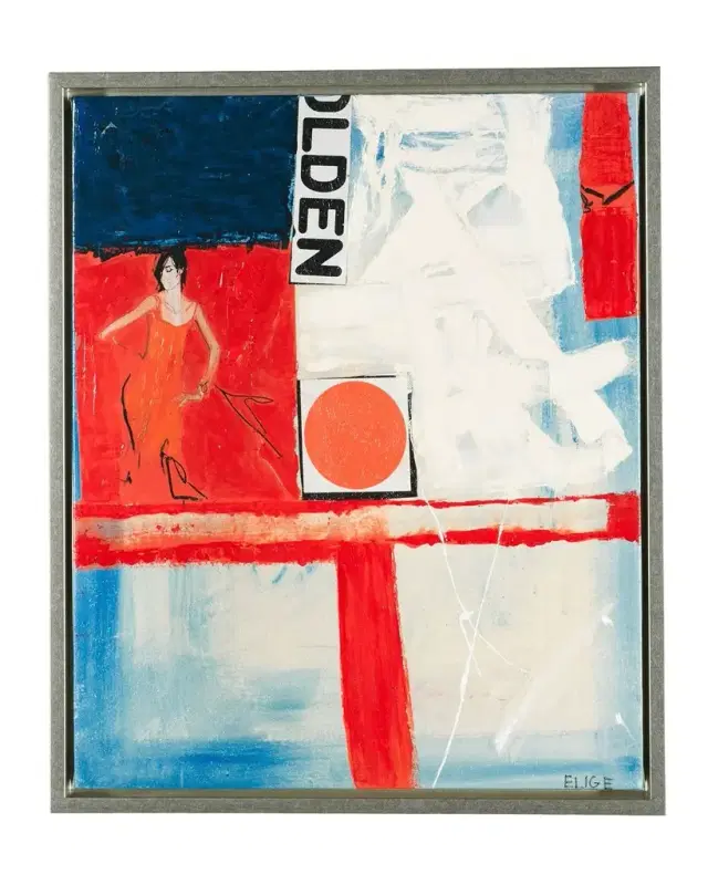 RFA Fine Art "Ernest Fashion IV" Giclee Canvas Art by Elige