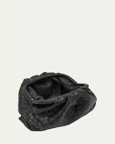 Bottega Veneta Lambskin Leather Pouch Clutch Bag | Thumbnail 2 Bottega Veneta Lambskin Leather Pouch Clutch Bag | Thumbnail 2