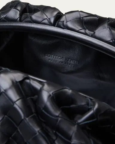 Bottega Veneta Lambskin Leather Pouch Clutch Bag | Thumbnail 4 Bottega Veneta Lambskin Leather Pouch Clutch Bag | Thumbnail 4
