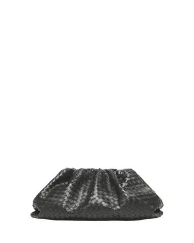 Bottega Veneta Lambskin Leather Pouch Clutch Bag | Thumbnail 1 Bottega Veneta Lambskin Leather Pouch Clutch Bag | Thumbnail 1