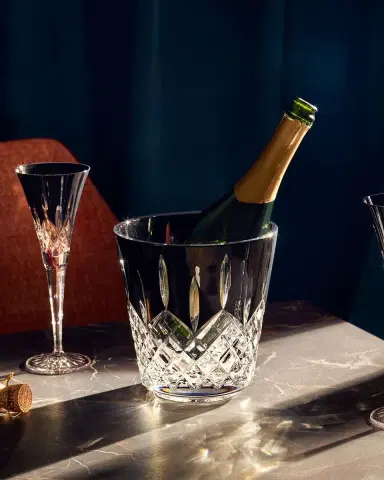 Waterford Crystal Lismore Black Flute Glasses, Set of 2 | Thumbnail 2