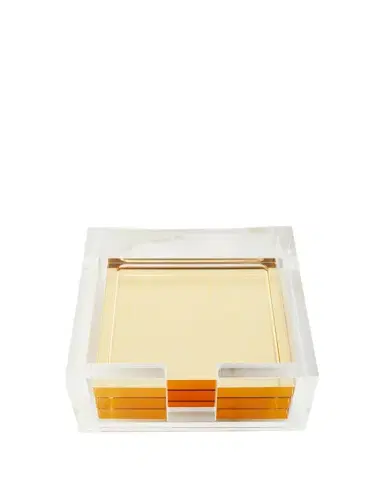 Tizo Lucite Coasters, Set of 4 | Thumbnail 1