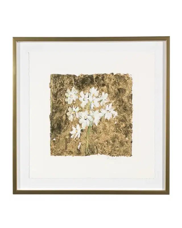 RFA Fine Art "Gold and Narcissus" Print Art by Robert Robinson