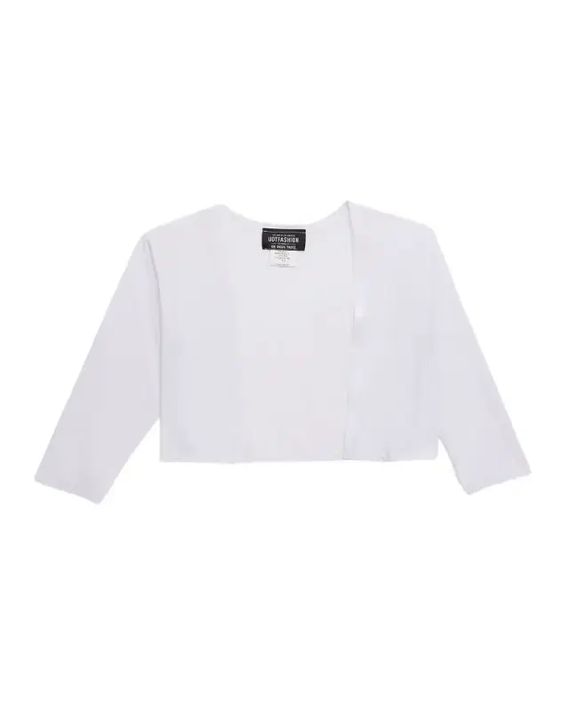 Girl 's Bolero Jacket, Size S-XL Girl 's Bolero Jacket, Size S-XL