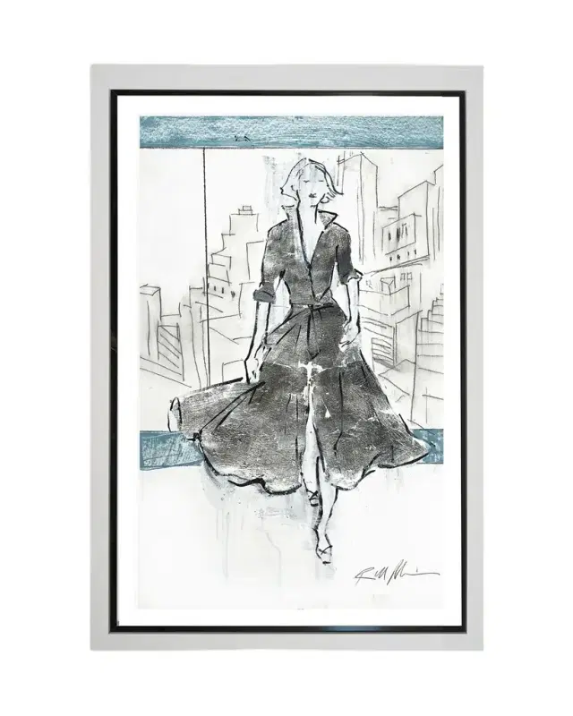 RFA Fine Art "City Woman I" Giclee Art