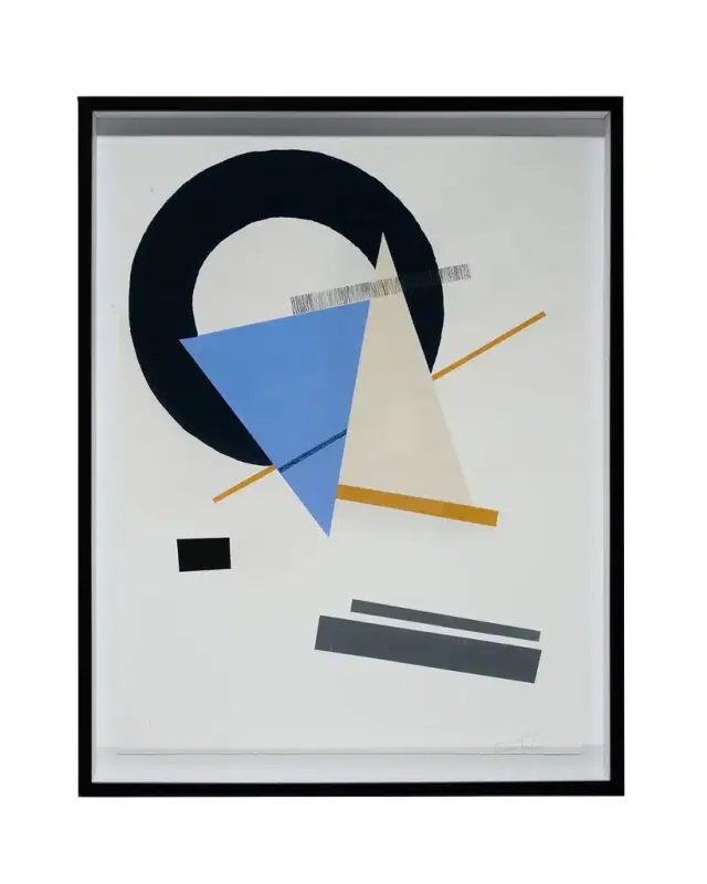 RFA Fine Art "Geometric - Powder Finger" Giclee Art
