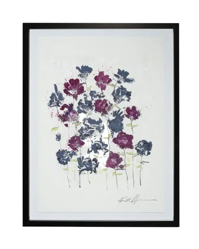 RFA Fine Art "Love Me Floral IV" Giclee Art