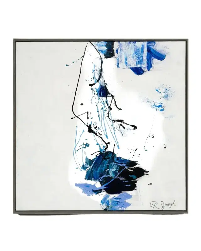 RFA Fine Art "New with Blue III" Giclee Art