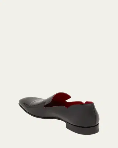 Christian Louboutin Men's Dandy Chick Flat Patent Leather Loafers | Thumbnail 4 Christian Louboutin Men's Dandy Chick Flat Patent Leather Loafers | Thumbnail 4