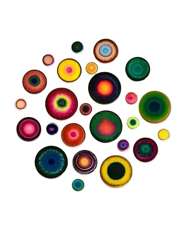 RFA Fine Art Circle Agates Set 3 & 4