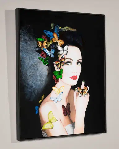 RFA Fine Art 'Madame Butterfly 2 ' Wall Art | Thumbnail 2 RFA Fine Art 'Madame Butterfly 2 ' Wall Art | Thumbnail 2