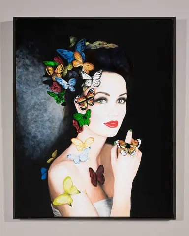 RFA Fine Art 'Madame Butterfly 2 ' Wall Art | Thumbnail 1 RFA Fine Art 'Madame Butterfly 2 ' Wall Art | Thumbnail 1