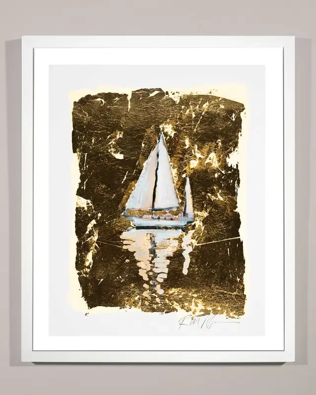 RFA Fine Art 'Gold Coast Boat 4 ' Wall Art