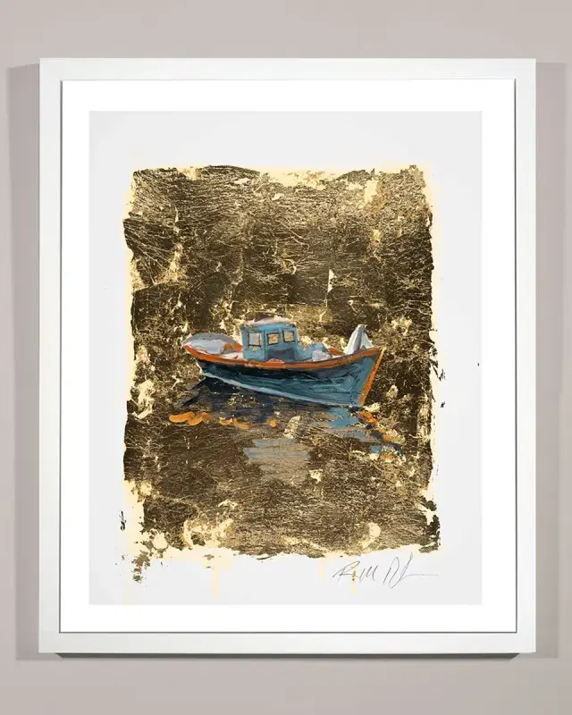 RFA Fine Art 'Gold Coast Boat 1 ' Wall Art