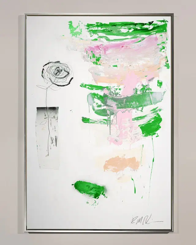 RFA Fine Art 'A Rose Is Just A Rose ' Wall Art