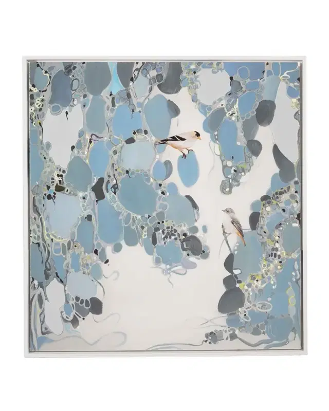 RFA Fine Art 'Enchanted Blue Garden ' Wall Art