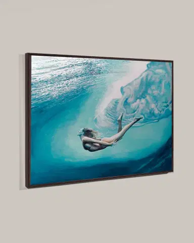 RFA Fine Art The Swimmer' Wall Art on Canvas | Thumbnail 2
