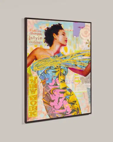 RFA Fine Art Fashion Fix New York' Wall Art on Canvas | Thumbnail 2