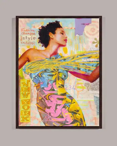 RFA Fine Art Fashion Fix New York' Wall Art on Canvas | Thumbnail 1