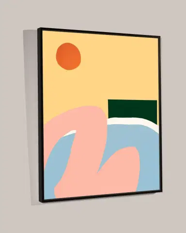 RFA Fine Art David's Swimming Pool' Wall Art on Canvas | Thumbnail 2