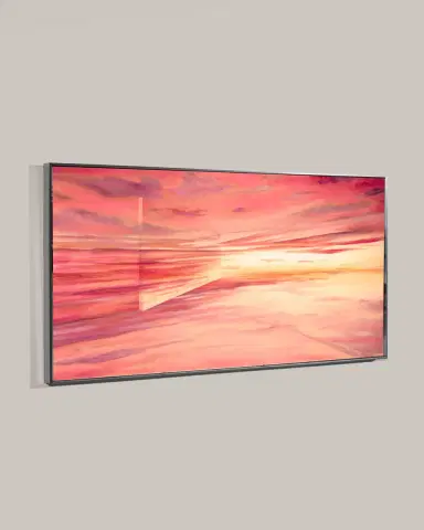 RFA Fine Art Rose Sunset' Wall Art on Canvas | Thumbnail 2