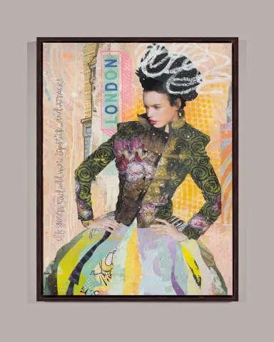 RFA Fine Art Fashion Fix London' Wall Art on Canvas | Thumbnail 1 RFA Fine Art Fashion Fix London' Wall Art on Canvas | Thumbnail 1