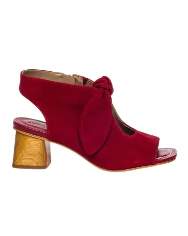 Bernardo Lizzie Suede Knot Zip Sandals | Thumbnail 1