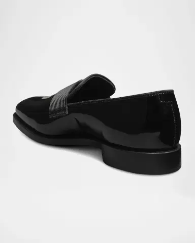 Allen Edmonds Men's James Patent Leather Loafers | Thumbnail 3