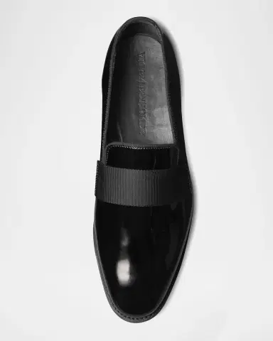Allen Edmonds Men's James Patent Leather Loafers | Thumbnail 4