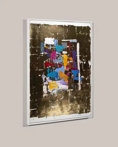 RFA Fine Art "Abstract On Gold" Giclee by Robert Robinson | Thumbnail 2 RFA Fine Art "Abstract On Gold" Giclee by Robert Robinson | Thumbnail 2