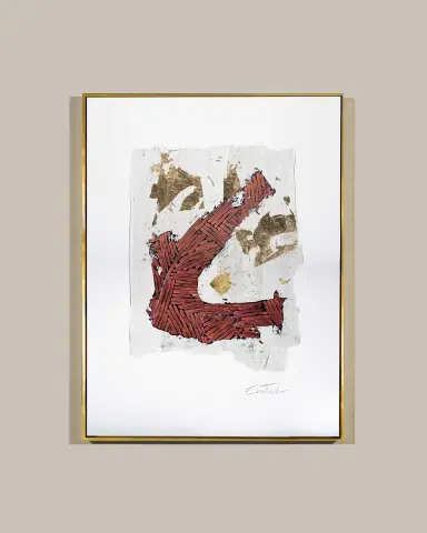 RFA Fine Art Red & Golden Giclee | Thumbnail 1