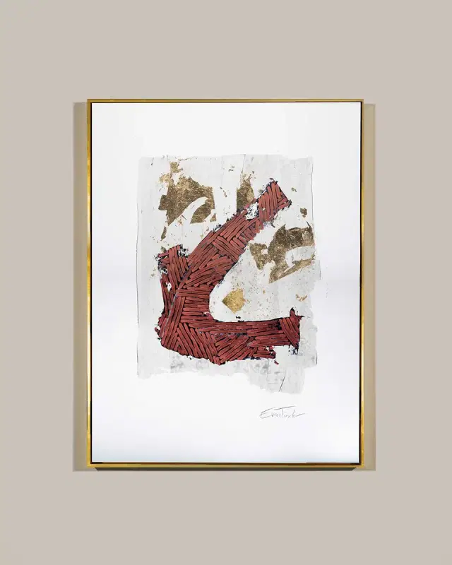 RFA Fine Art Red & Golden Giclee