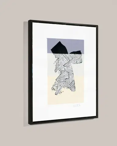 RFA Fine Art Abstract Pastel Lines Giclee | Thumbnail 2 RFA Fine Art Abstract Pastel Lines Giclee | Thumbnail 2