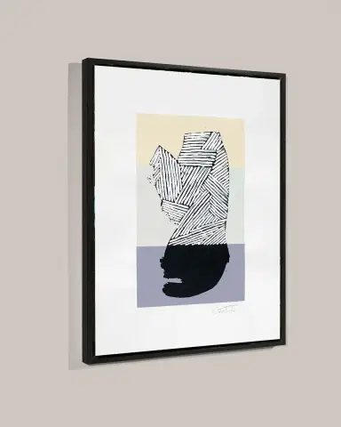 RFA Fine Art Abstract Linear Pastel Giclee | Thumbnail 2 RFA Fine Art Abstract Linear Pastel Giclee | Thumbnail 2