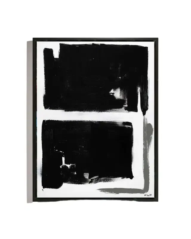 RFA Fine Art Black & White Abstract Giclee Wall Art