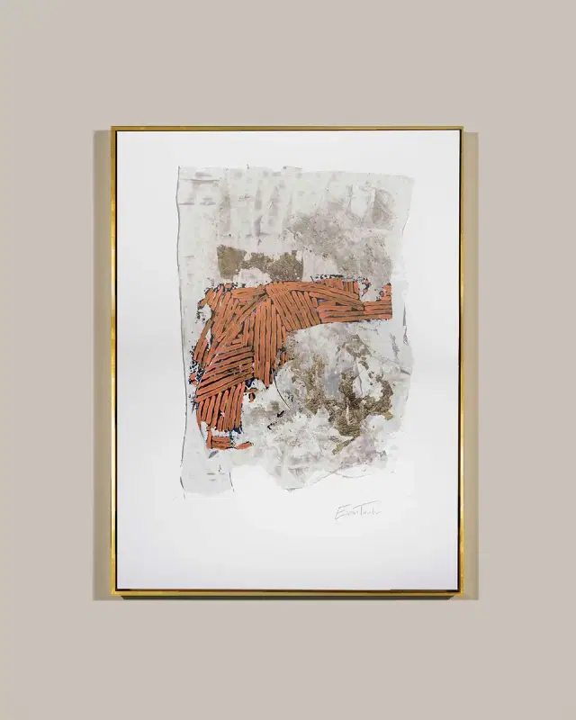 RFA Fine Art Warm Tone Abstract Giclee