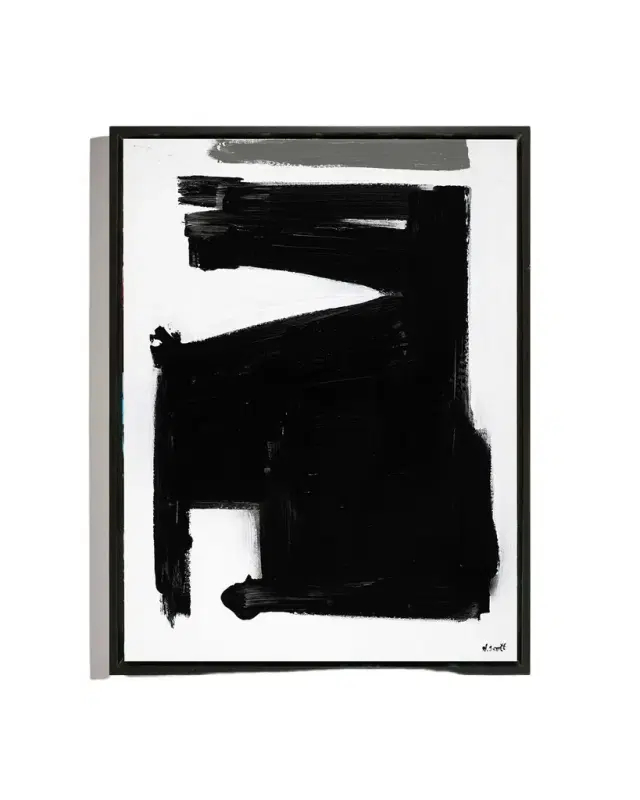 RFA Fine Art Black & White Abstract Giclee