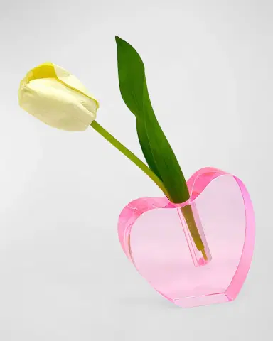 Tizo Crystal Heart Vase- Small | Thumbnail 2 Tizo Crystal Heart Vase- Small | Thumbnail 2