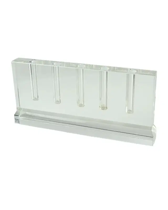 Tizo Clear Crystal 5-Hole Bud Vase