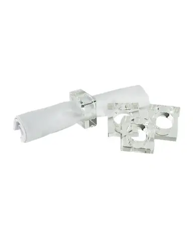 Tizo S/4 Crystal Napkin Holder - Clear | Thumbnail 1 Tizo S/4 Crystal Napkin Holder - Clear | Thumbnail 1