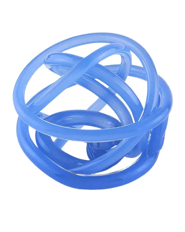 Tizo Glass Knot Decorative Accent